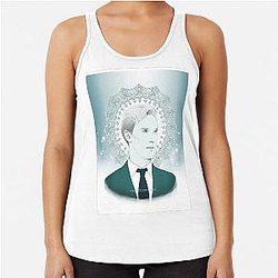 Benedict Cumberbatch Ocean Green Racerback Tank Top