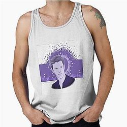 Benedict Cumberbatch Sexy Purple Tank Top