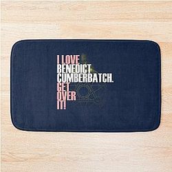 I love Benedict Cumberbatch magic circle Bath Mat