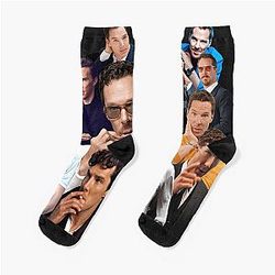 HIGH QUALITY Benedict Cumberbatch photo collage with Socks