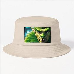 Benedict Cumberbatch The Grinch Design Bucket Hat