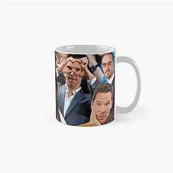 HIGH QUALITY Benedict Cumberbatch photo collage Classic Mug