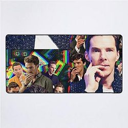 Benedict Cumberbatch Photo Collage Desk Mat