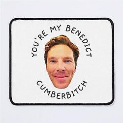 Funny Benedict Cumberbatch Mouse Pad
