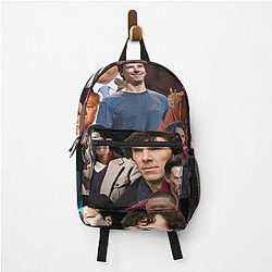 Benedict Wong and Doctor strange photo collage Backpack