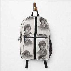 Sherlock, Benedict Cumberbatch 
 Pencil sketch ART Print Backpack