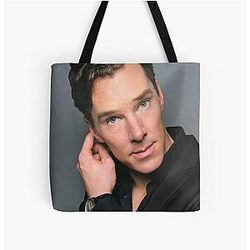 Benedict Cumberbatch All Over Print Tote Bag