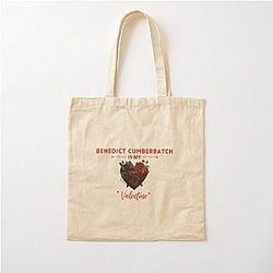 Benedict Cumberbatch Is My Valentine Cotton Tote Bag