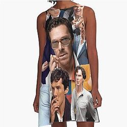 HIGH QUALITY A-Line Dress featuring Benedict Cumberbatch