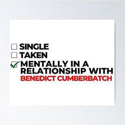 Mentally In Relationship with Benedict Cumberbatch Poster