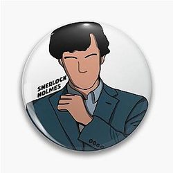 Sherlock Holmes Benedict Cumberbatch Pin