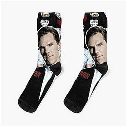 Benedict Cumberbatch Photo Collage Socks