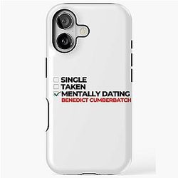 Mentally Dating Benedict Cumberbatch iPhone Case