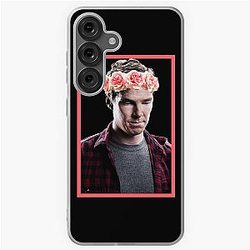 Benedict Cumberbatch in a Flower Crown Samsung Case