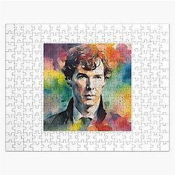 Portrait of Benedict Cumberbatch Jigsaw Puzzle