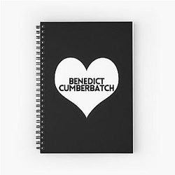 Benedict Cumberbatch Spiral Notebook