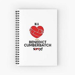 In A Relationship With Benedict Cumberbatch Spiral Notebook