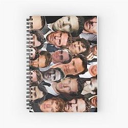 Benedict Cumberbatch Spiral Notebook