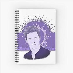 Benedict Cumberbatch - Sexy Spiral Notebook