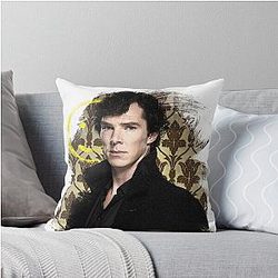 Sherlock - Benedict Cumberbatch Throw Pillow