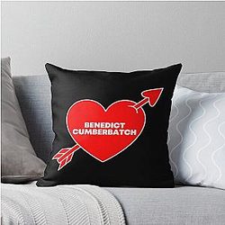In Love with Benedict Cumberbatch Throw Pillow