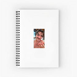Benson Boone quickly gained popularity on TikTok Benson Boone Notebook