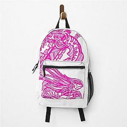 Pink Axolotl Berserk Backpack