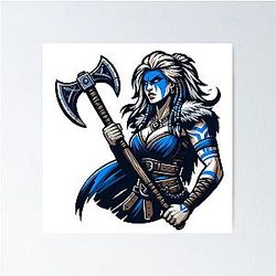 Berserk Woman Poster