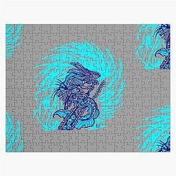 Blue warrior axolotl berserk puzzle