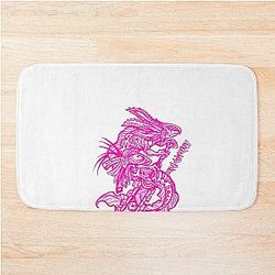Warrior Axolotl Berserk Bath Mat