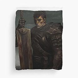 Guts Berserk Duvet Cover remains the same after cleaning.