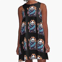 Panda A-Line Dress