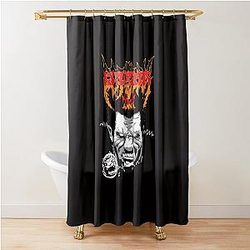 The Berserker Consumed by Fury Shower Curtain