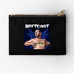 Bertcast is a comedy podcast Bertcast Zipper Pouches