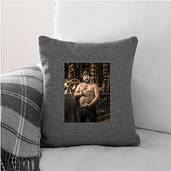 Bertcast features interviews with comedians and celebrities Bertcast Pillows Cover