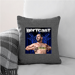 Bertcast is a comedy podcast Bertcast Pillows Cover