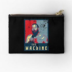 The Machine Political Poster by Bert Kreischer Zipper Pouch