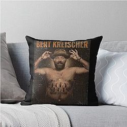 Vintage Bert Kreischer Body Shots World Tour Throw Pillow
