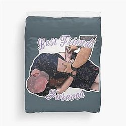 Tom Segura and Bert Kreischer Best Friend Duvet Cover
