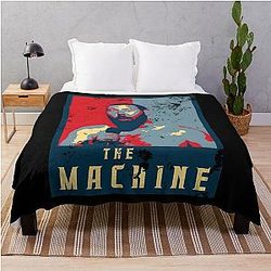The Machine Bert Kreischer Throw Blanket Poster