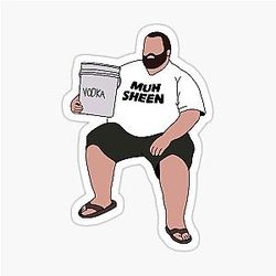 Bert Kreischer and the Sheen Sticker