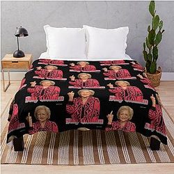 Betty White Throw Blanket