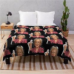 Betty White Throw Blanket
