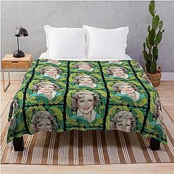 Betty White Thank You for Memories Throw Blanket