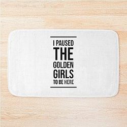 Legends never die Betty White Bath Mat
