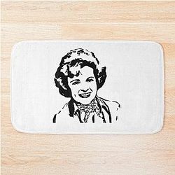 RIP Betty White 1922-2021 Bath Mat