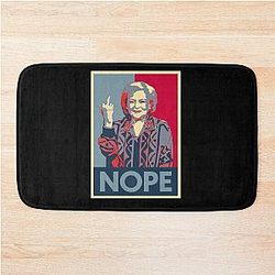Betty White T-Shirt Betty White Bath Mat