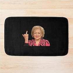 Betty White Flipping Golden Girls Bath Mat