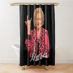 Betty White Essential Shower Curtain