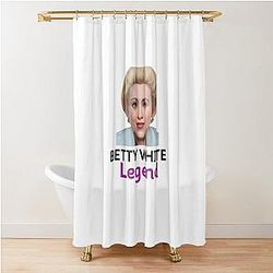 Betty White Legend Golden Girls Shower Curtain